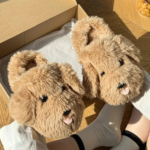 Poodle Fluffy Slippers