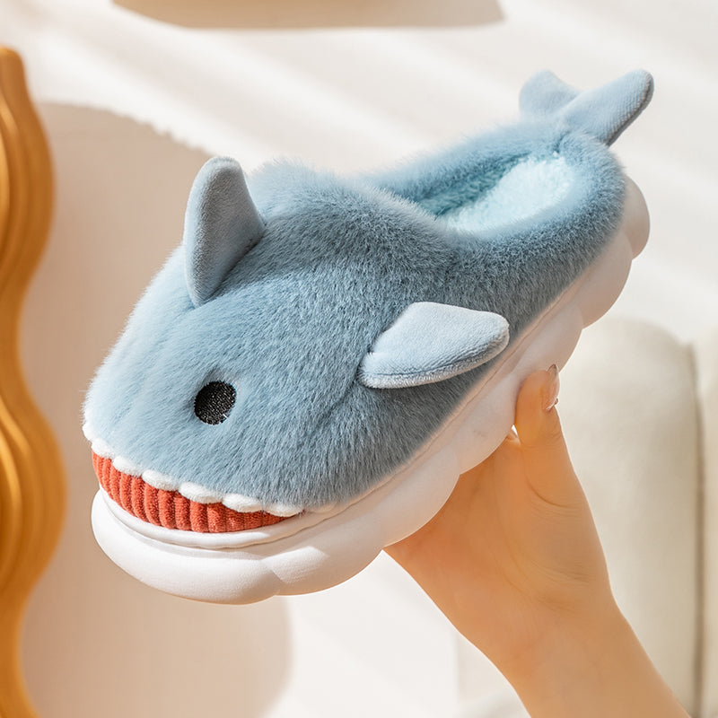 Shark Fluffy Slippers