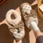 Bowknot Ankle Soft Slippers