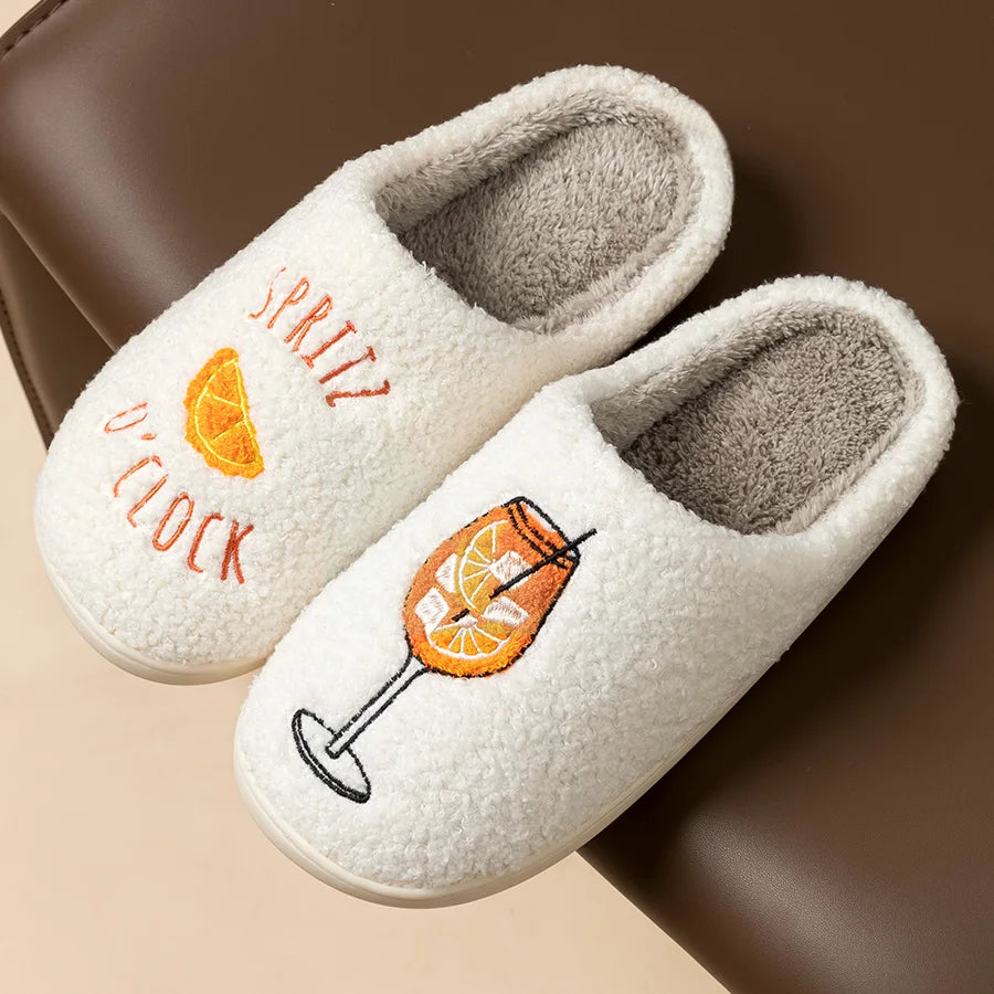 Aperol Spritz Soft Slippers