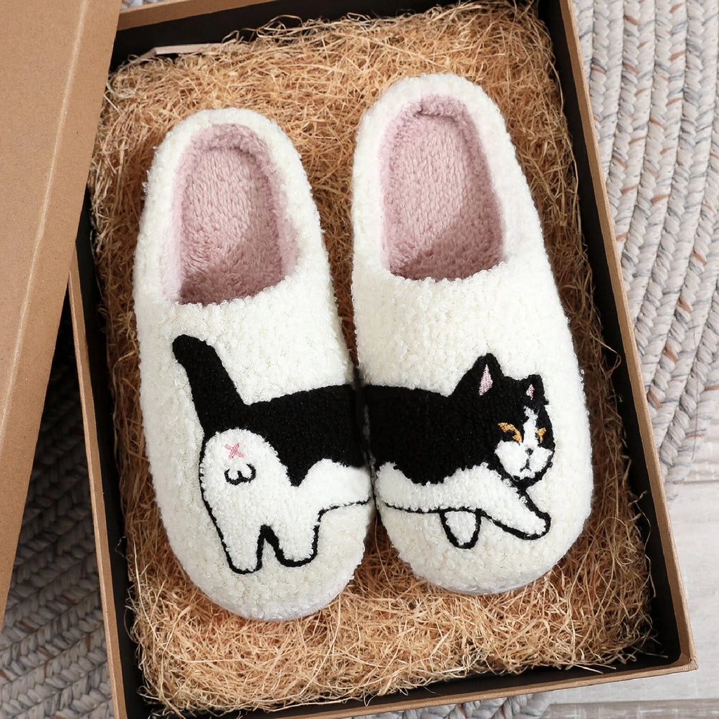 Cat Soft Slippers