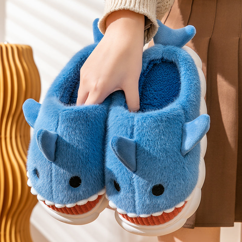 Shark Fluffy Slippers