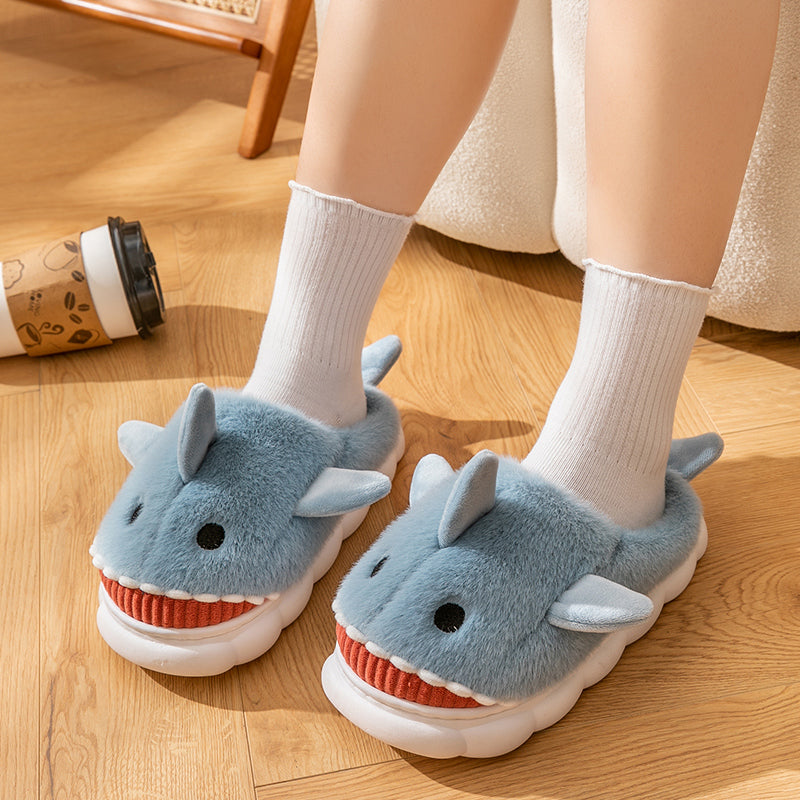 Shark Fluffy Slippers