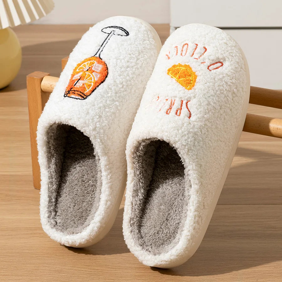Aperol Spritz Soft Slippers