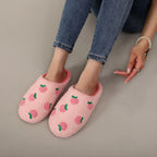 Pink Peach Soft Slippers