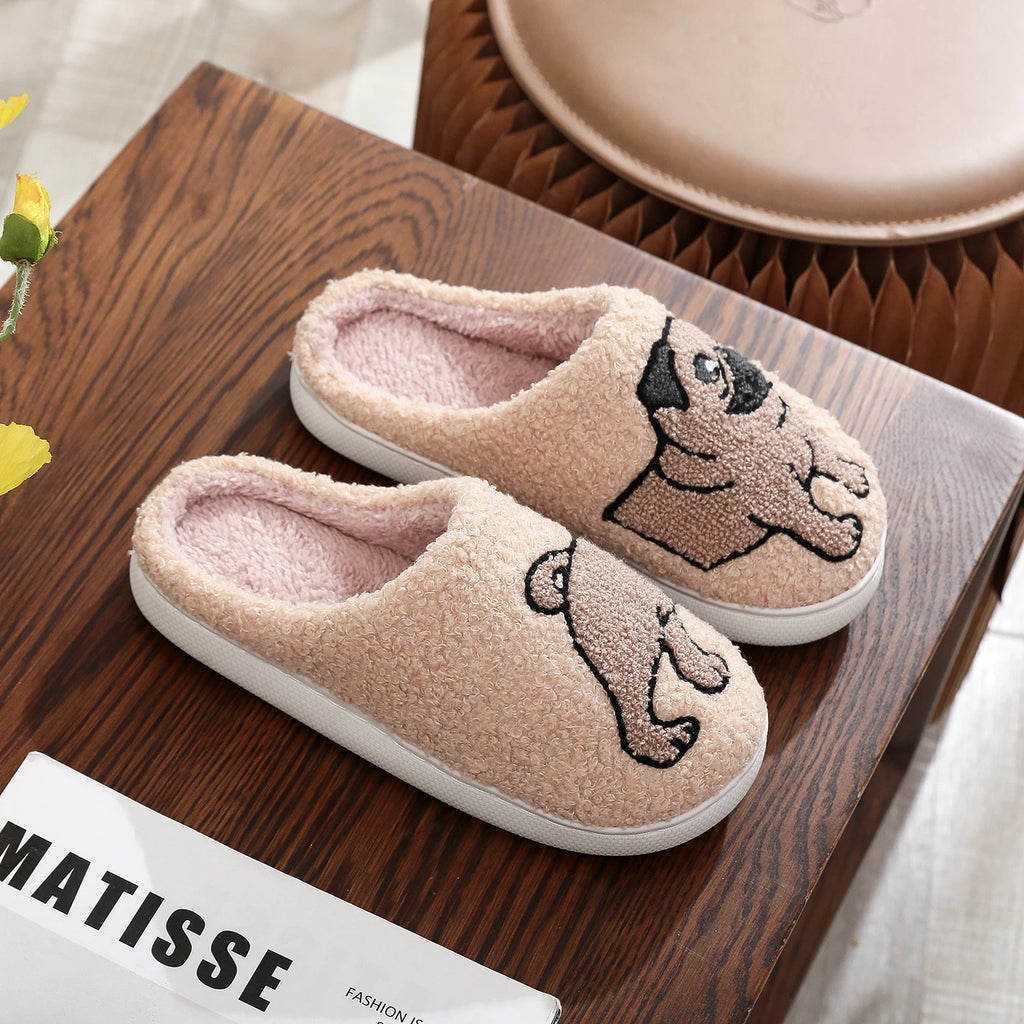 Pug Soft Slippers