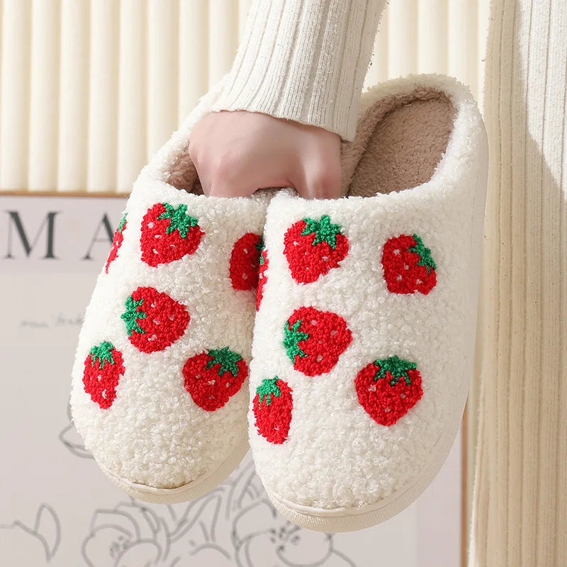 Strawberry Soft Slippers