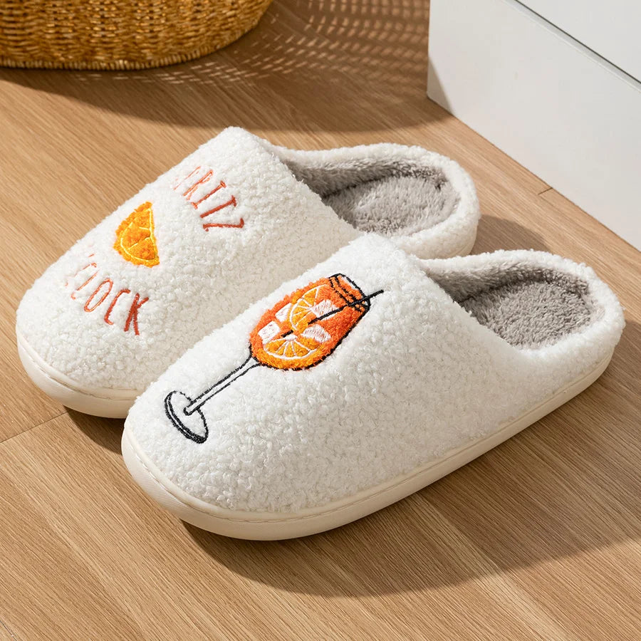 Aperol Spritz Soft Slippers