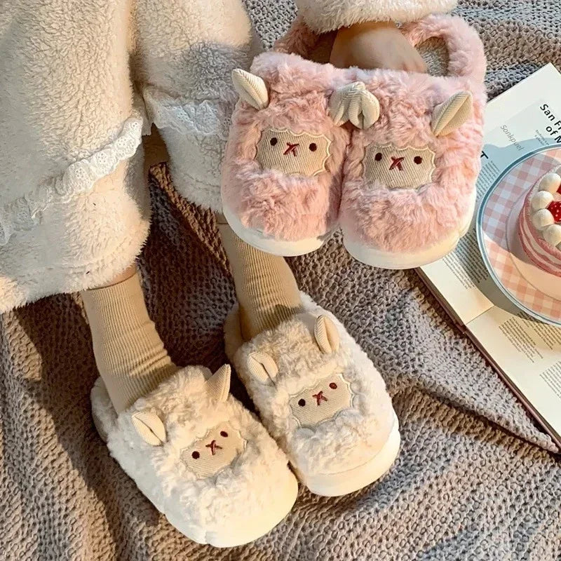 Sheep Fluffy Slippers