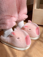 Big Capybara Soft Slippers