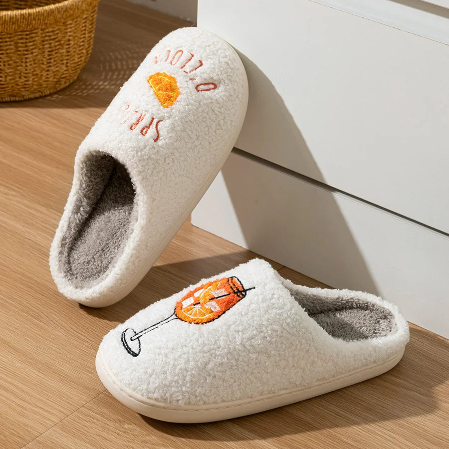 Aperol Spritz Soft Slippers