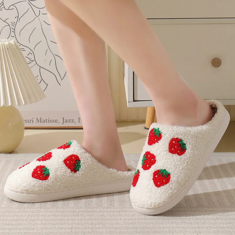 Strawberry Soft Slippers