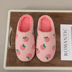 Pink Peach Soft Slippers