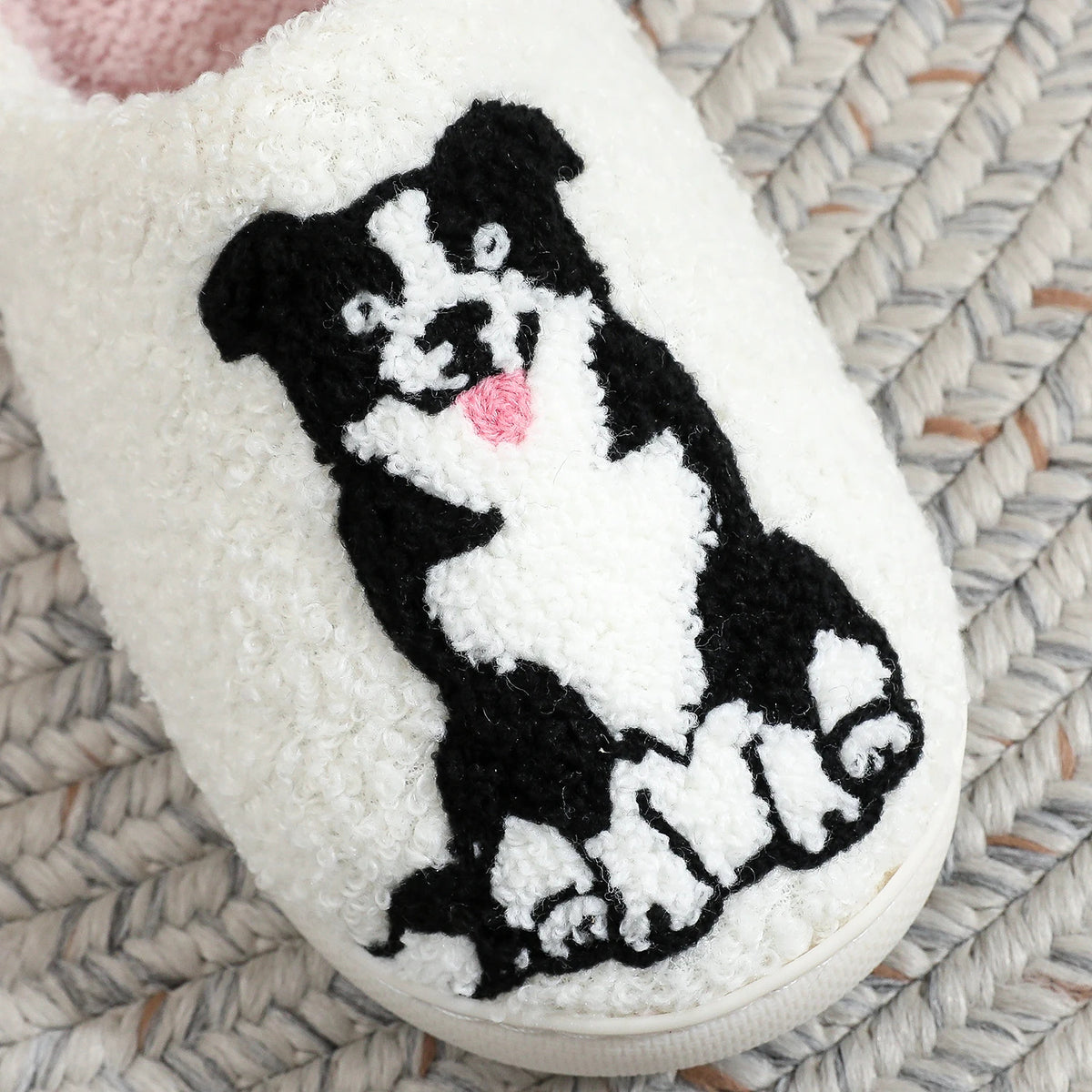 Border Collie Soft Slippers
