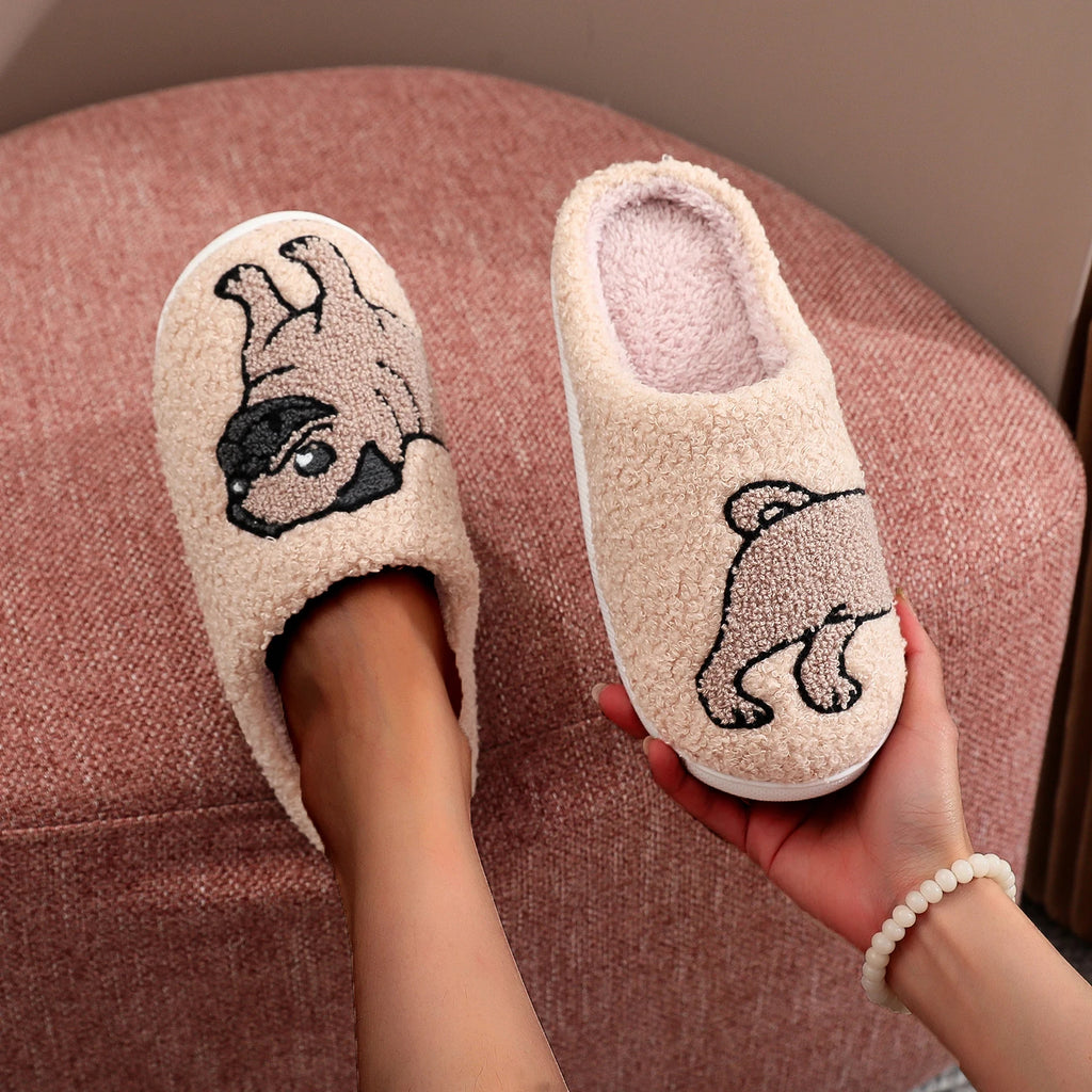 Pug Soft Slippers
