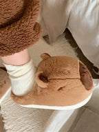 Big Capybara Soft Slippers