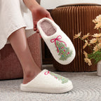 Christmas Tree Soft Slippers