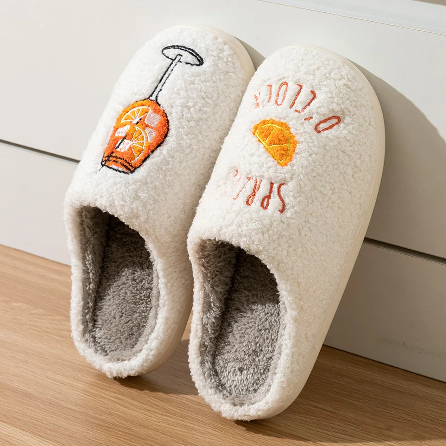 Aperol Spritz Soft Slippers