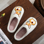 Corgi Butt Soft Slippers