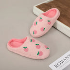 Pink Peach Soft Slippers