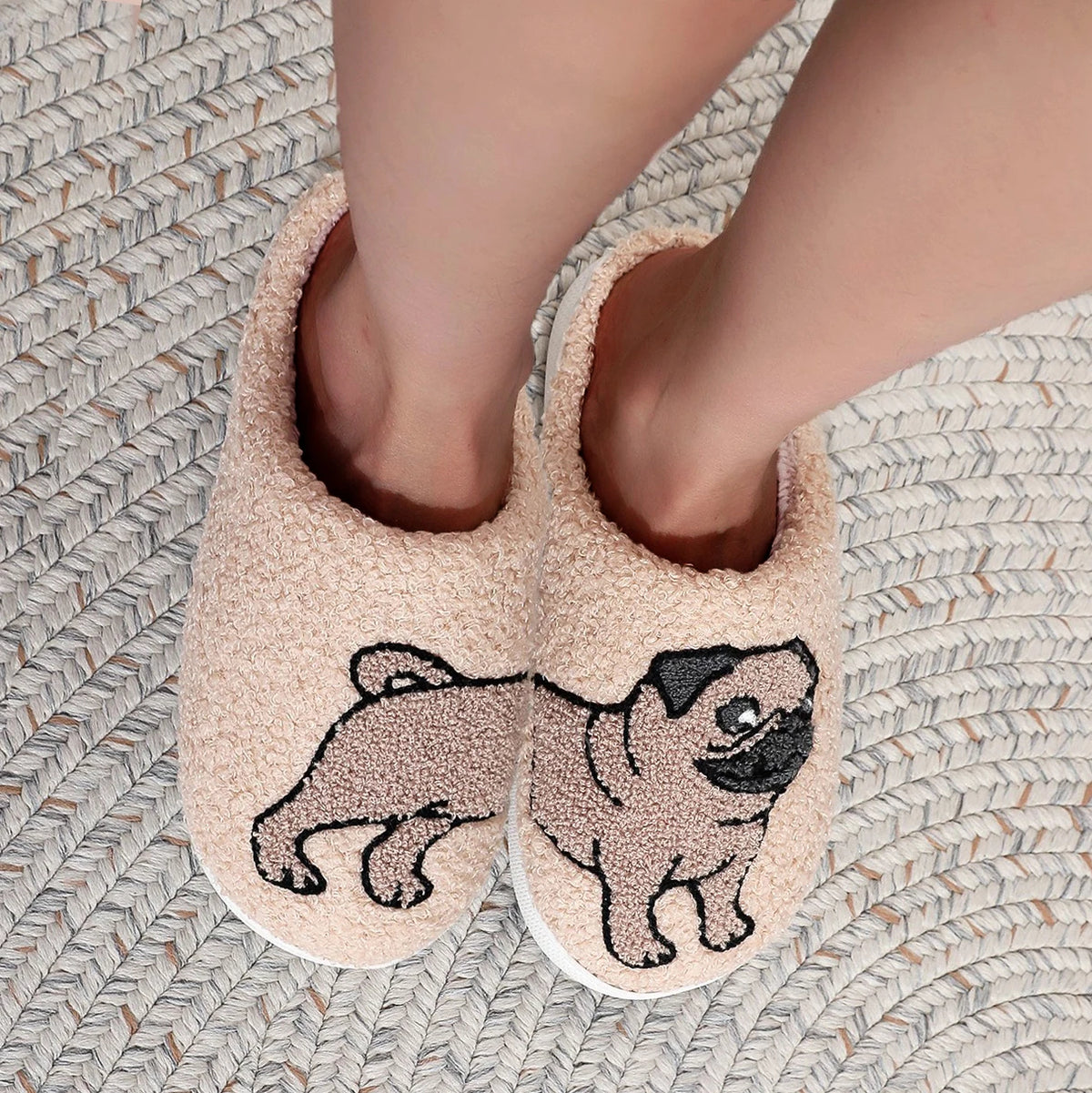 Pug Soft Slippers