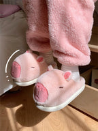 Big Capybara Soft Slippers