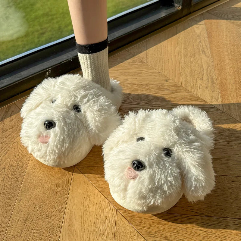 Poodle Fluffy Slippers
