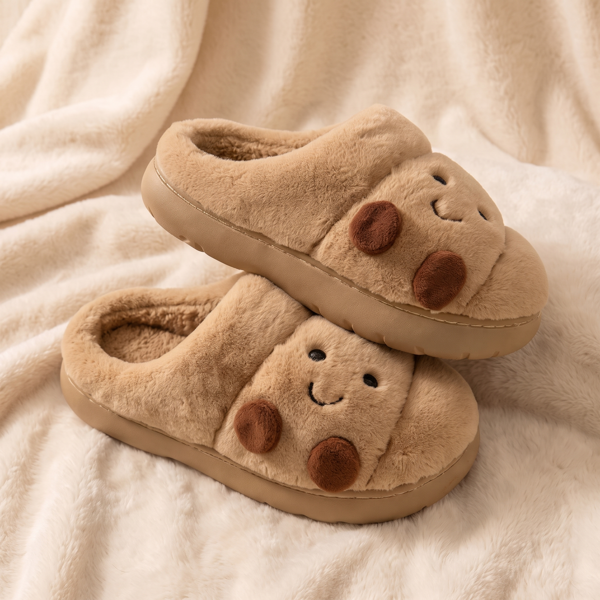 Croissant Soft Slippers