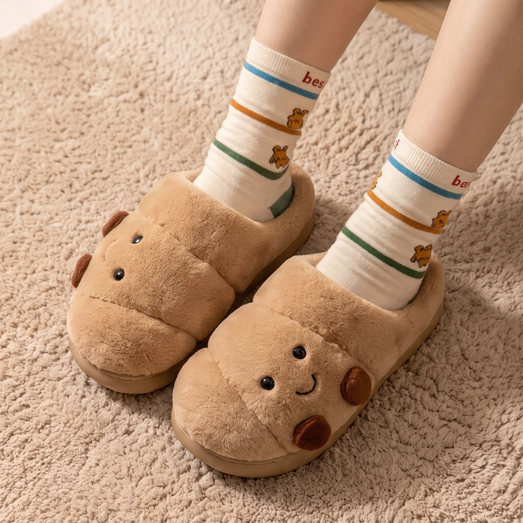 Croissant Soft Slippers