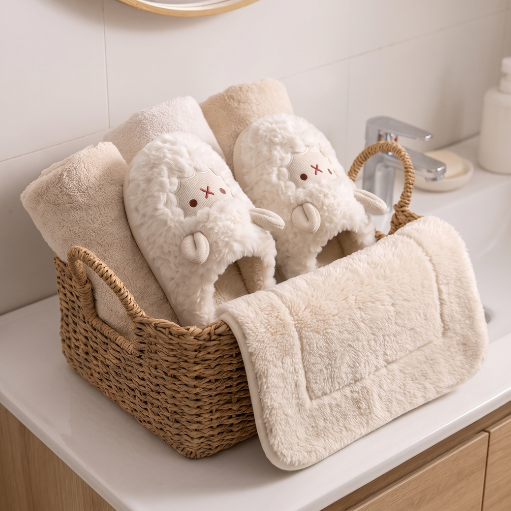 Sheep Fluffy Slippers